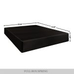 Knierim Upholstered Linen Metal Box Spring - Image 2