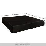 Knierim Upholstered Linen Metal Box Spring - Image 3