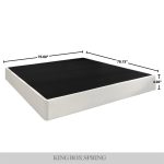 Roughtail 5-Inch Metal Box Spring with Warm Grey Linen Cover - Image 3