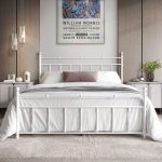 Ashik Victoria Style Metal Platform Bed