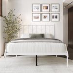 Kricia Metal Platform Bed