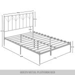 Kricia Metal Platform Bed - Image 4