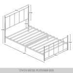 Makaelyn Timeless Metal Platform Bed - Image 5