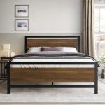 Vicent Metal Platform Bed