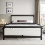 Vicent Metal Platform Bed