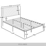 Rashae Metal Platform Bed - Image 3