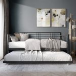 Wiscasset Twin Size Metal Daybed with Trundle