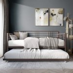 Wiscasset Twin Size Metal Daybed with Trundle - Image 2