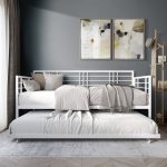 Wiscasset Twin Size Metal Daybed with Trundle - Image 3
