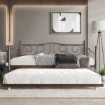 Odlo Twin Size Metal Daybed with Trundle - Image 2